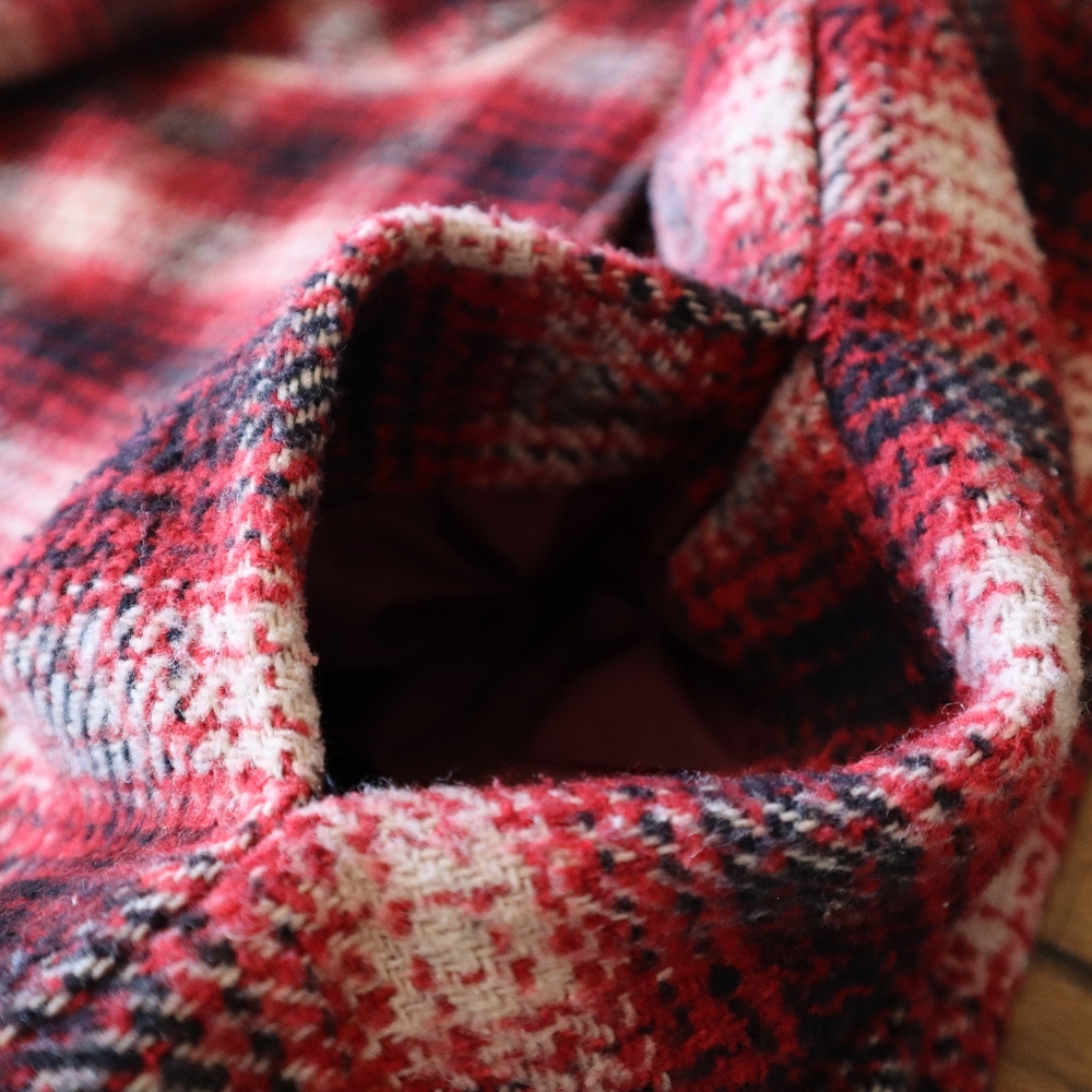 Colebrook Vintage Plaid Button Down Coat - Picture 7 of 7
